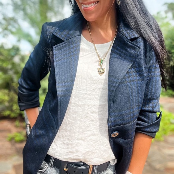 CAbi Jackets & Coats Cabi Checkout Blazer Medium Nwt Poshmark